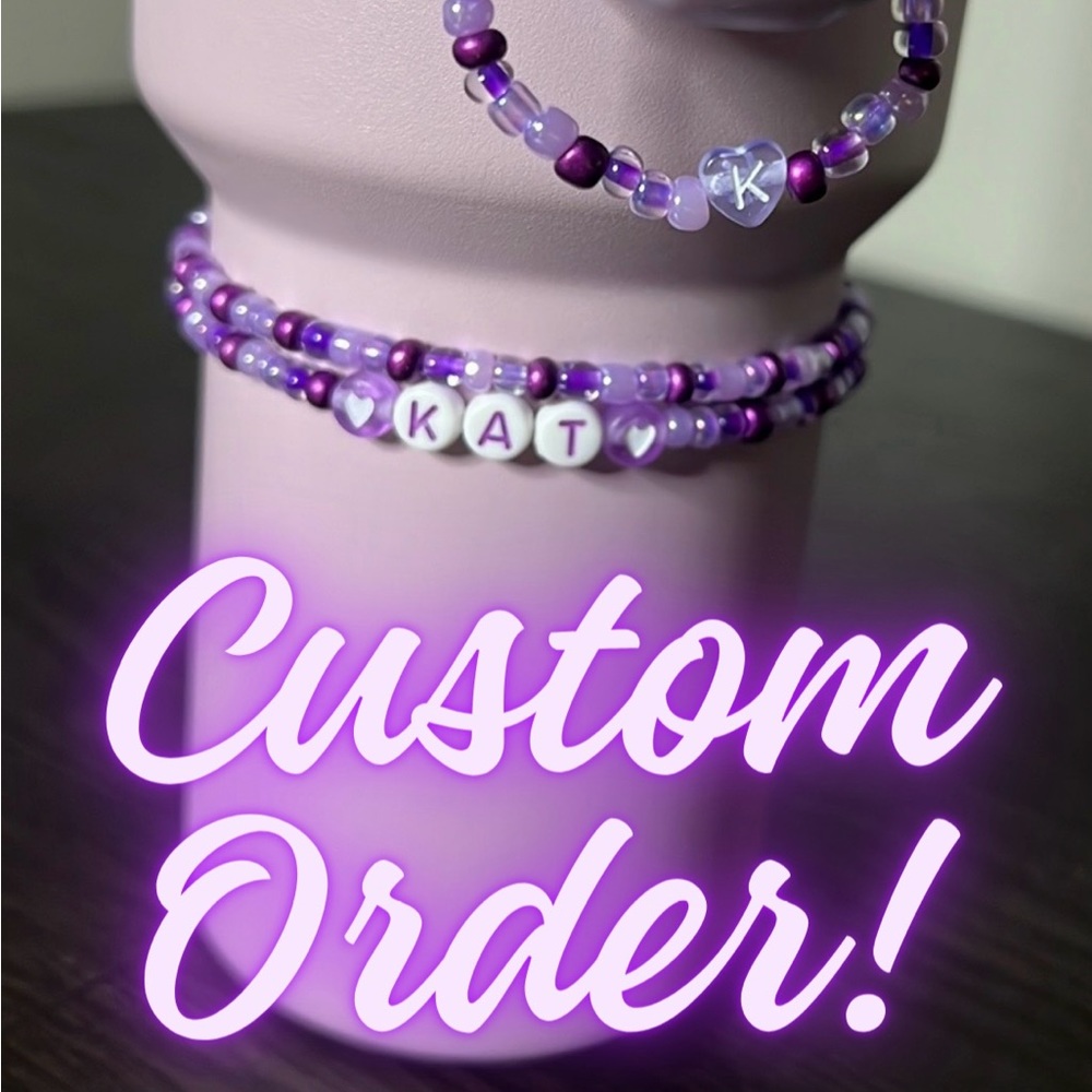 Custom Cup bracelet or cup charm.